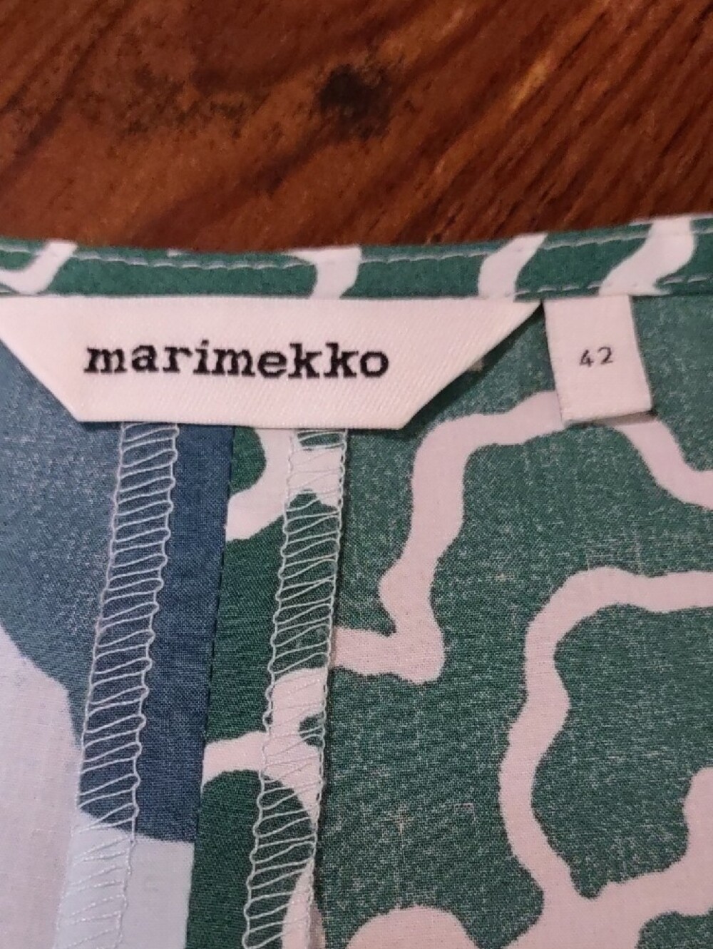 Marimekko Floral Print Tie Shoulder Sundress - Picture 5 of 7